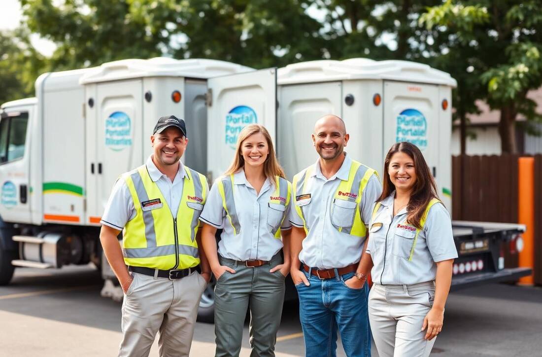 Briony Portable Toilets team in Fargo, ND