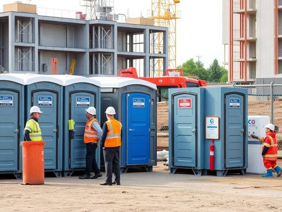 Construction Site Portable Toilets